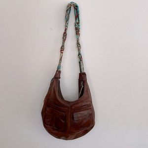 Hugo boss leather crossbody bag